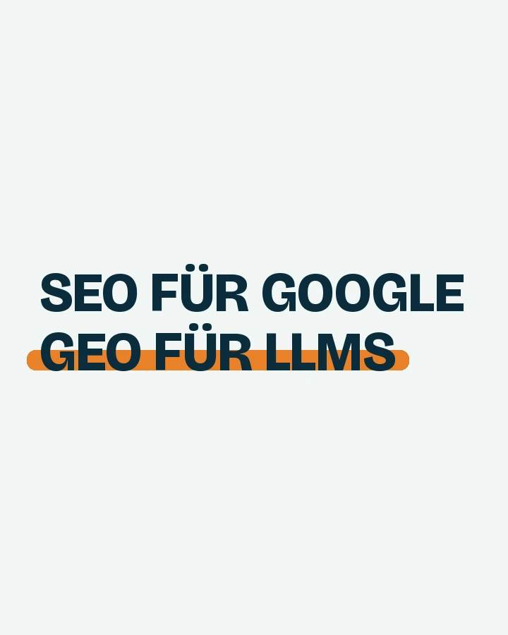 Beispielgrafik zum Thema SEO und GEO